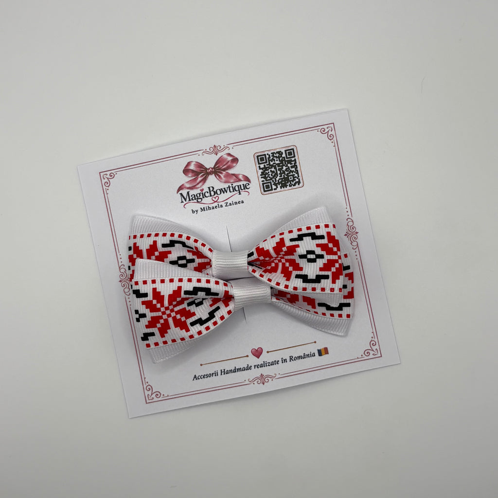 Set 2 Accesorii de păr - Mode Mic Tradițional