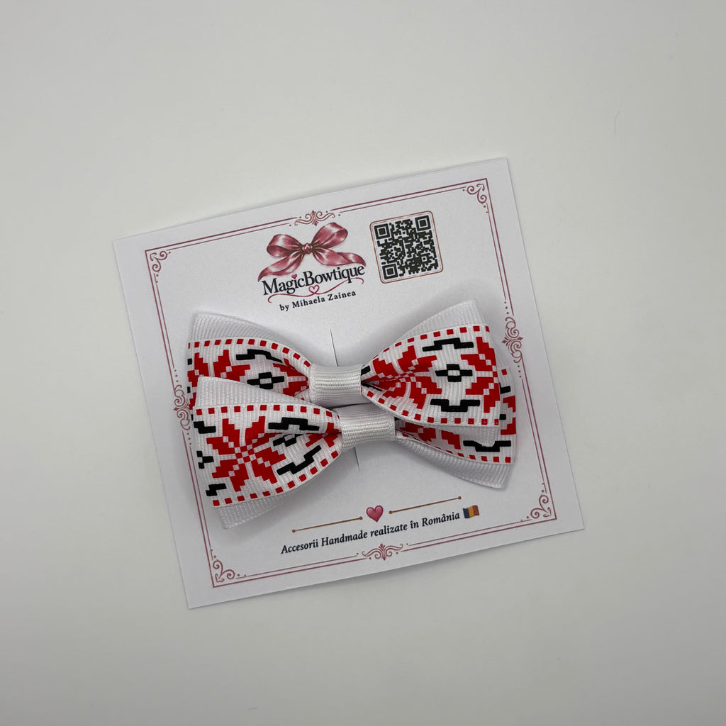 Set 2 Accesorii de păr - Mode Mic Tradițional