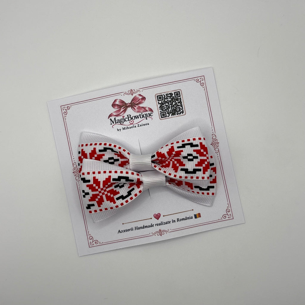 Set 2 Accesorii de păr - Mode Mic Tradițional