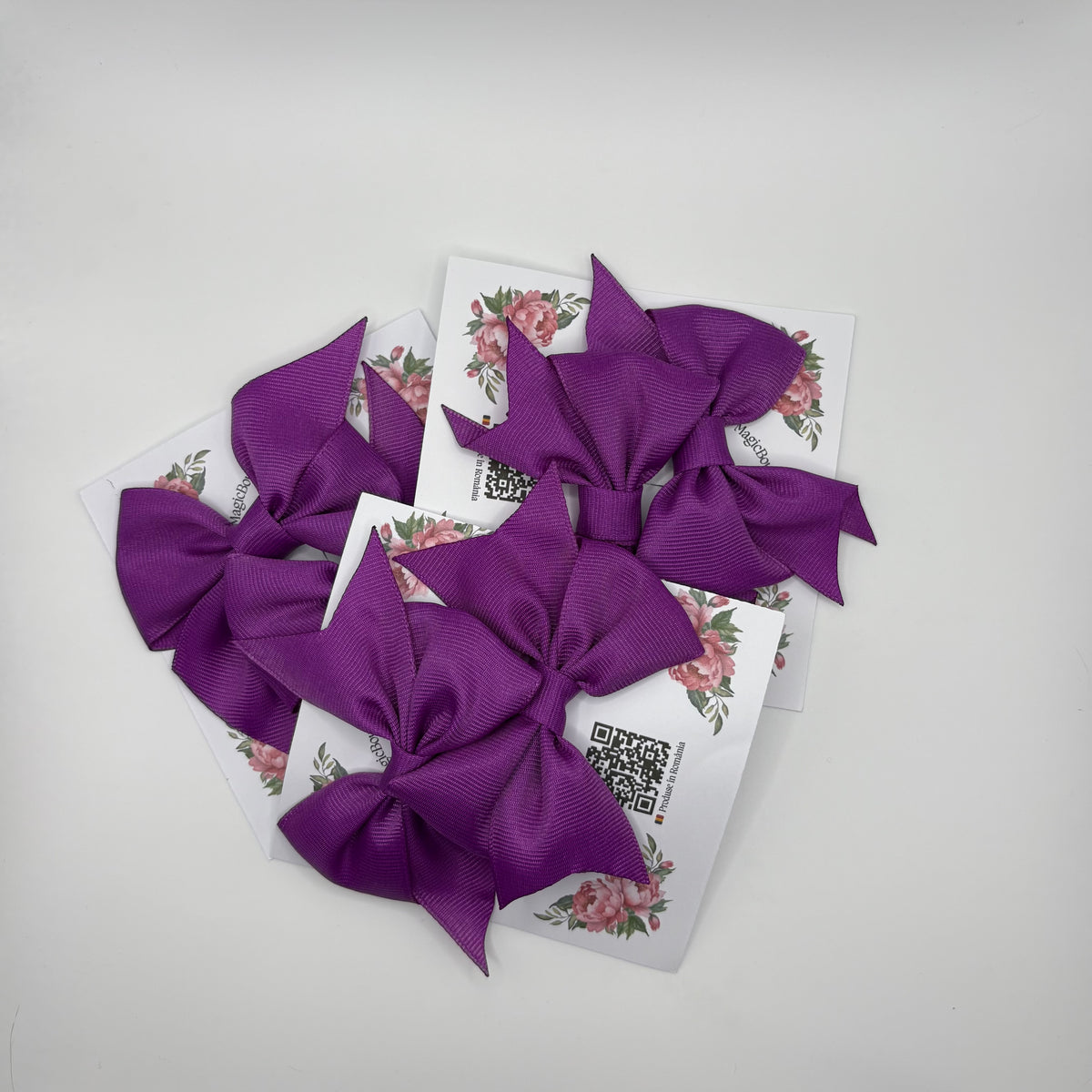 Set 2 Accesorii de păr - Fundițe model mic Clasic 🎀